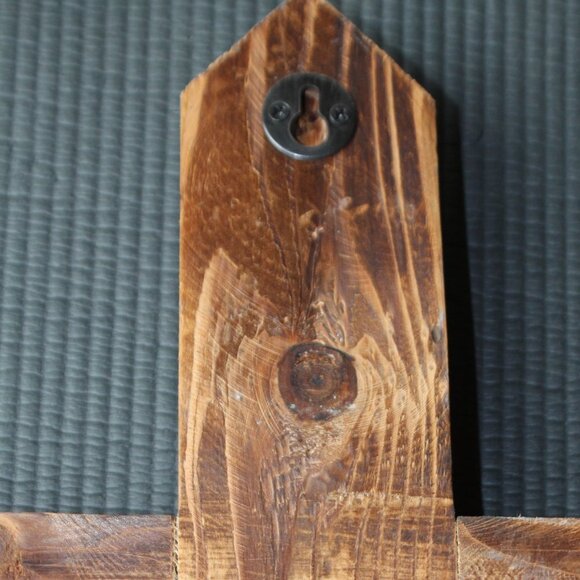 Hobby Lobby Shabby Chic Destressed Wood and Metal Cross - Picture 5 of 8